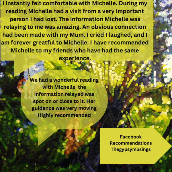 Readings With Michelle Sunday 17th - Image 2